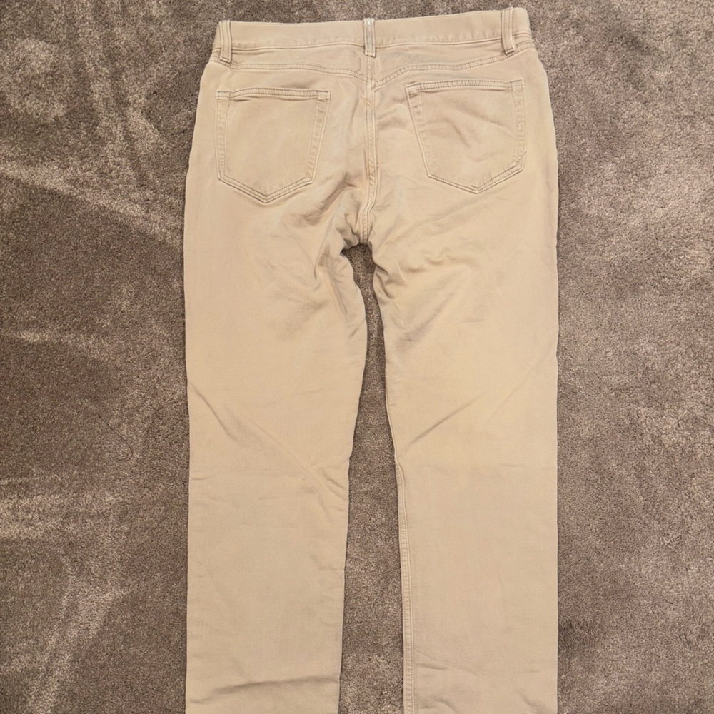 Banana Republic “the Traveler” slim khaki pants